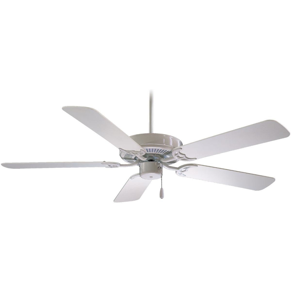 Contractor 42" Ceiling Fan with Pull Chain, White - Bees Lighting