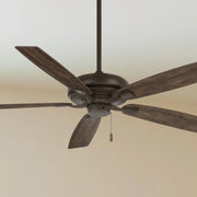 Watt 60" Oil Rubbed Bronze Ceiling Fan with Pull Chain - Bees Lighting