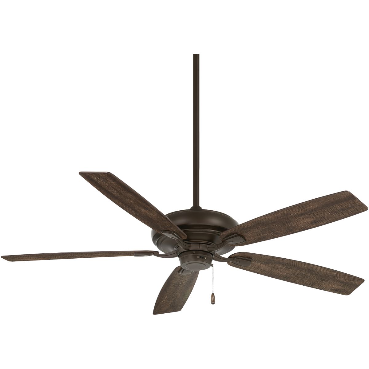 Watt 60" Oil Rubbed Bronze Ceiling Fan with Pull Chain - Bees Lighting