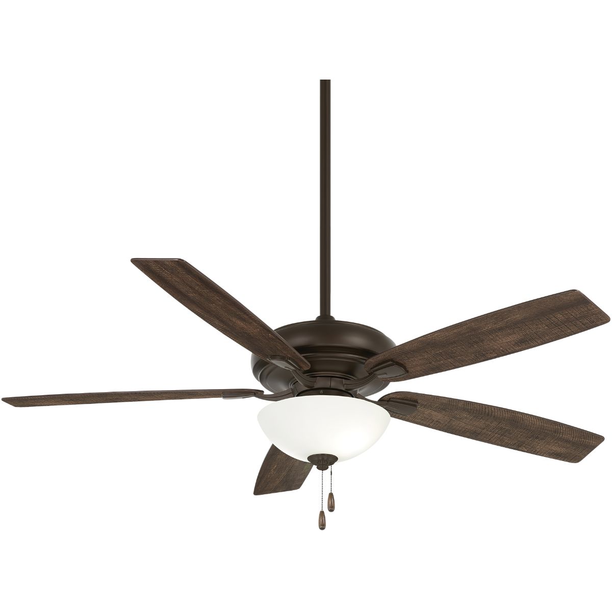 Watt II LED 60" Oil Rubbed Bronze Ceiling Fan with Pull Chain - Bees Lighting