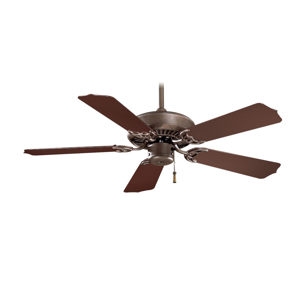Sundance 42" Bronze Outdoor Ceiling Fan with Pull Chain - Bees Lighting