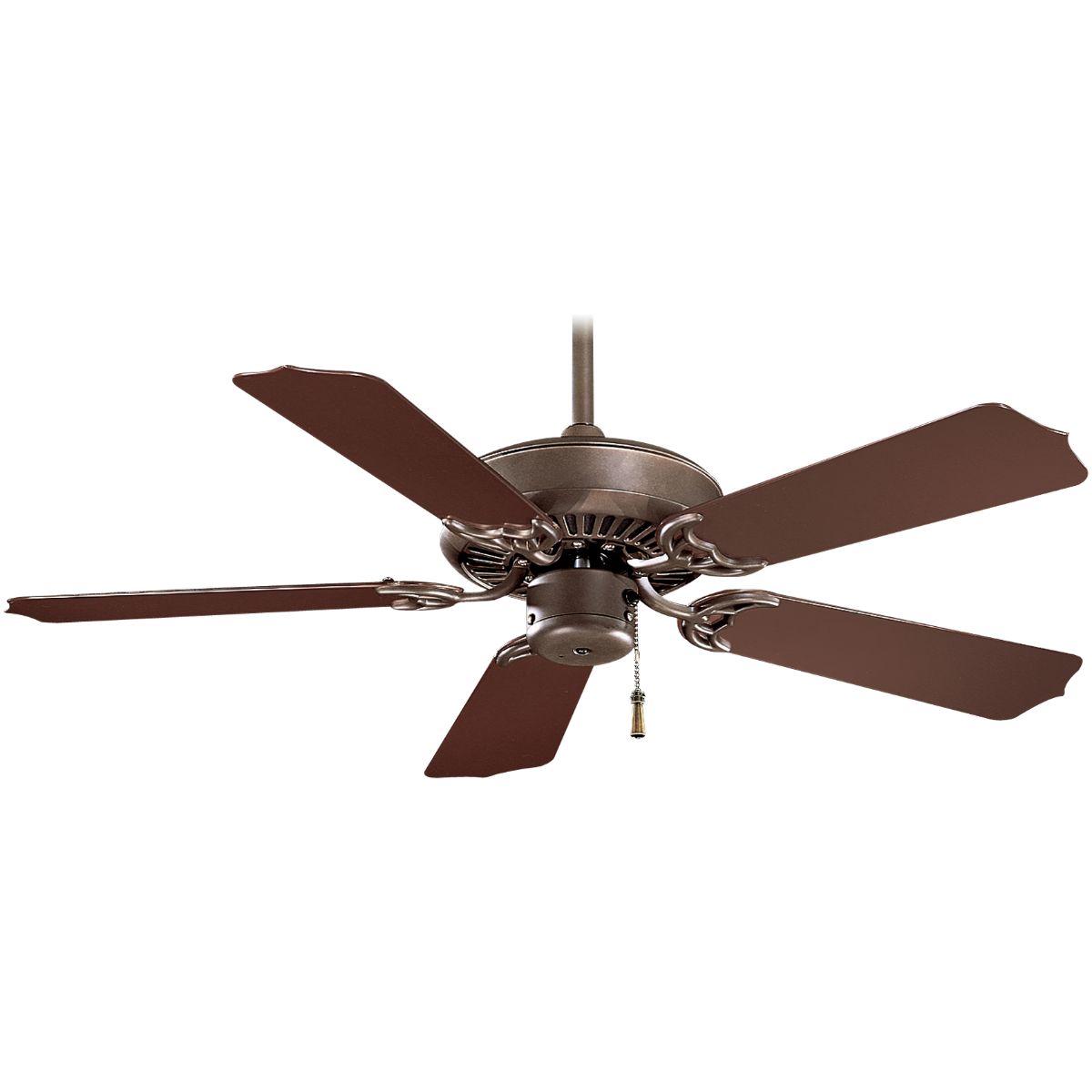 Sundance 42" Bronze Outdoor Ceiling Fan with Pull Chain - Bees Lighting