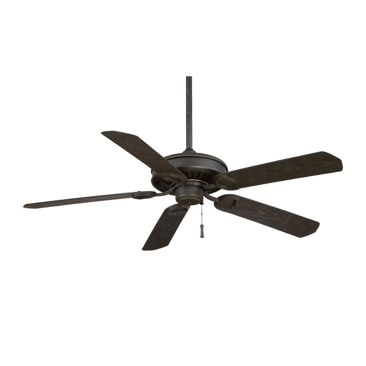 Sundowner 54 Inch Outdoor Ceiling Fan With Pull Chain - Bees Lighting