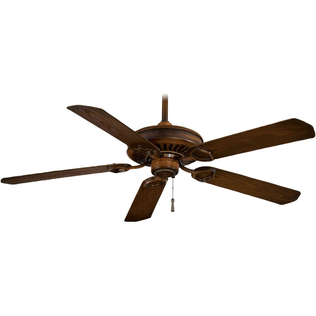 Sundowner 54 Inch Outdoor Ceiling Fan With Pull Chain - Bees Lighting