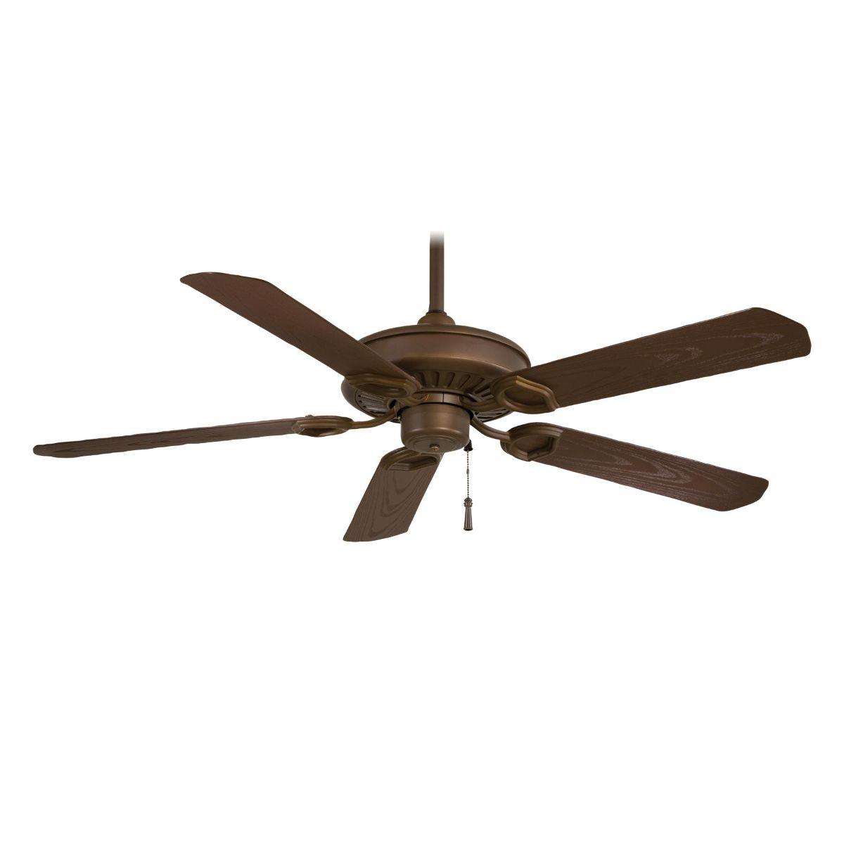 Sundowner 54 Inch Outdoor Ceiling Fan With Pull Chain - Bees Lighting