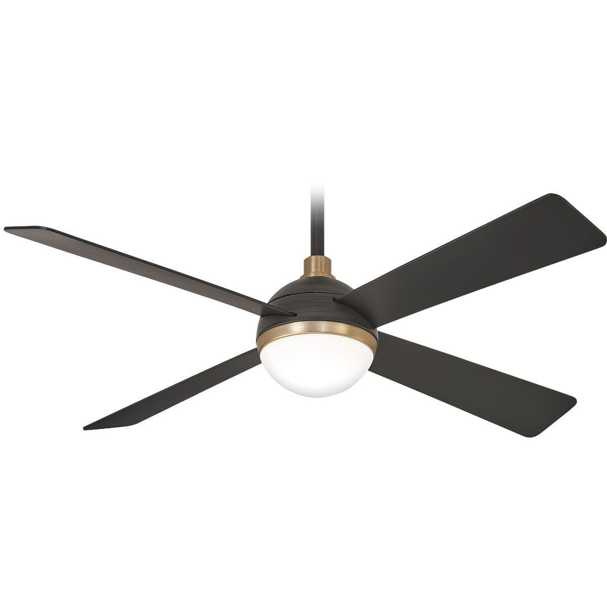 Orb LED 54" Carbon Ceiling Fan with Remote - Bees Lighting