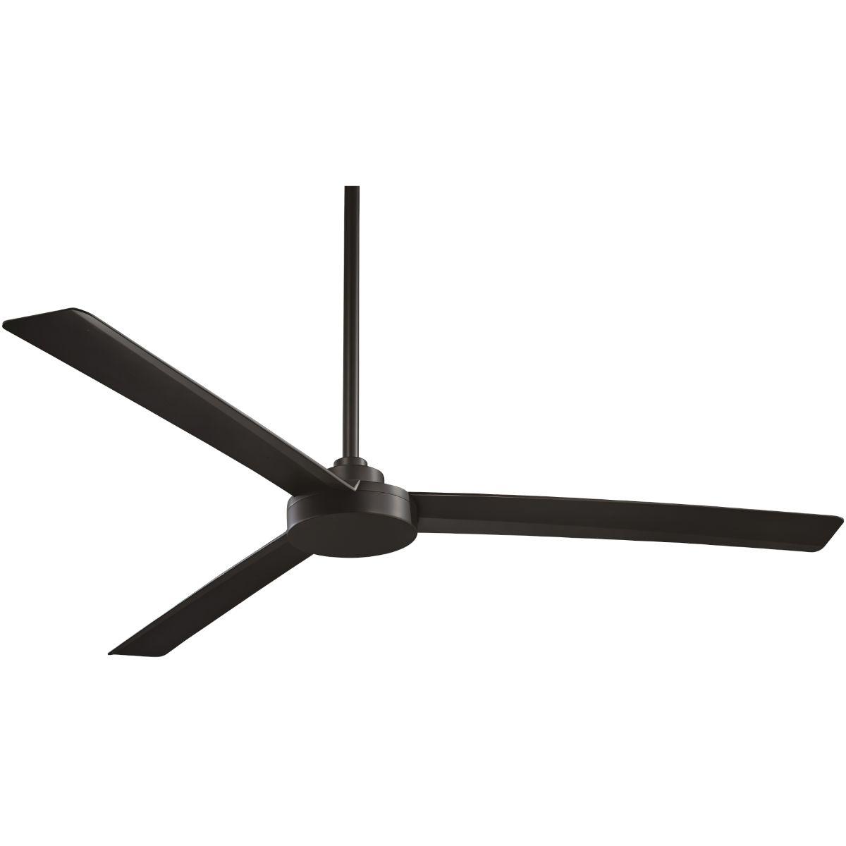 Roto XL 62" Coal Wet Rated Ceiling Fan with Wall Control - Bees Lighting