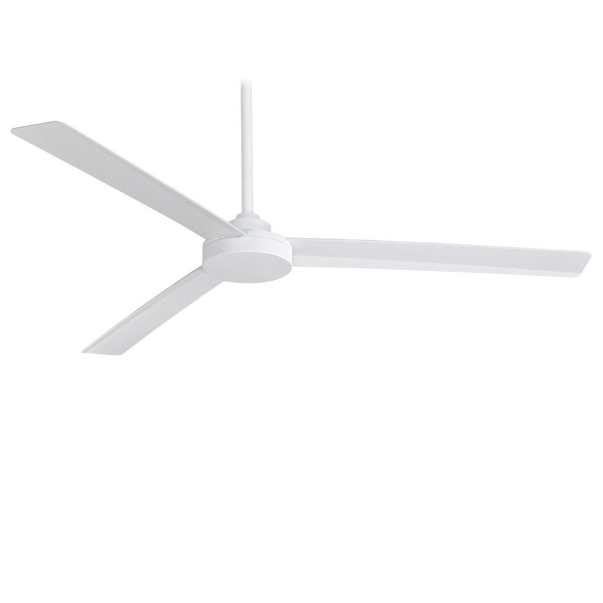 Roto XL 62 Inch Outdoor Ceiling Fan With Wall Control - Bees Lighting