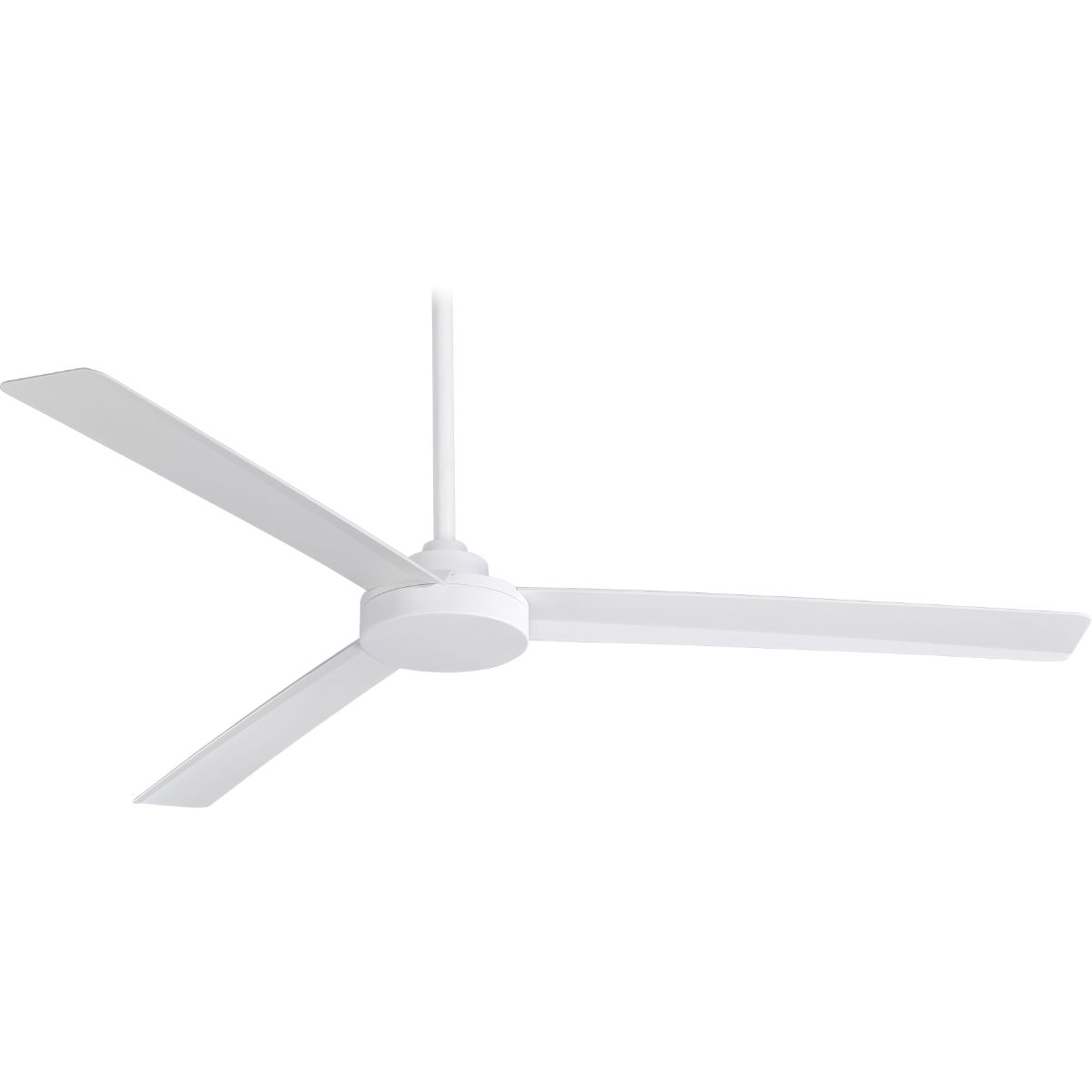 Roto XL 62" White Wet Rated Ceiling Fan with Wall Control - Bees Lighting