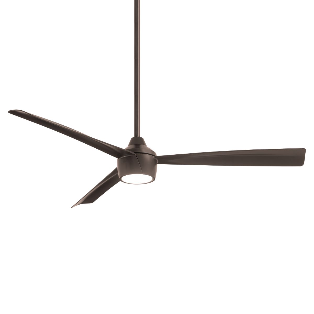 Skinnie LED 56" Bronze Outdoor Ceiling Fan with Remote - Bees Lighting