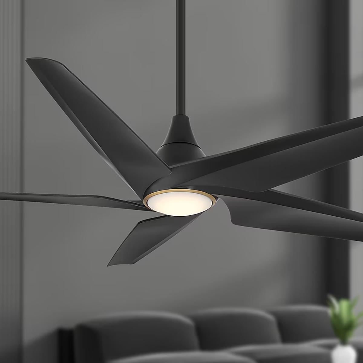 Switch 60" 5-Blade LED Smart Dual Mount Ceiling Fan - Bees Lighting