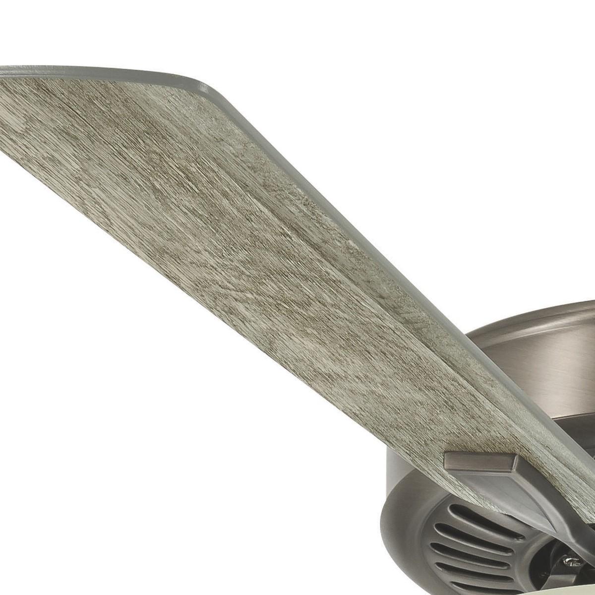 Contractor Uni-Pack LED 52" Ceiling Fan with Pull Chain, Burnished Nickel - Bees Lighting