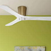 Avtur 60" Soft Brass & White Flush Mount Ceiling Fan with Remote - Bees Lighting