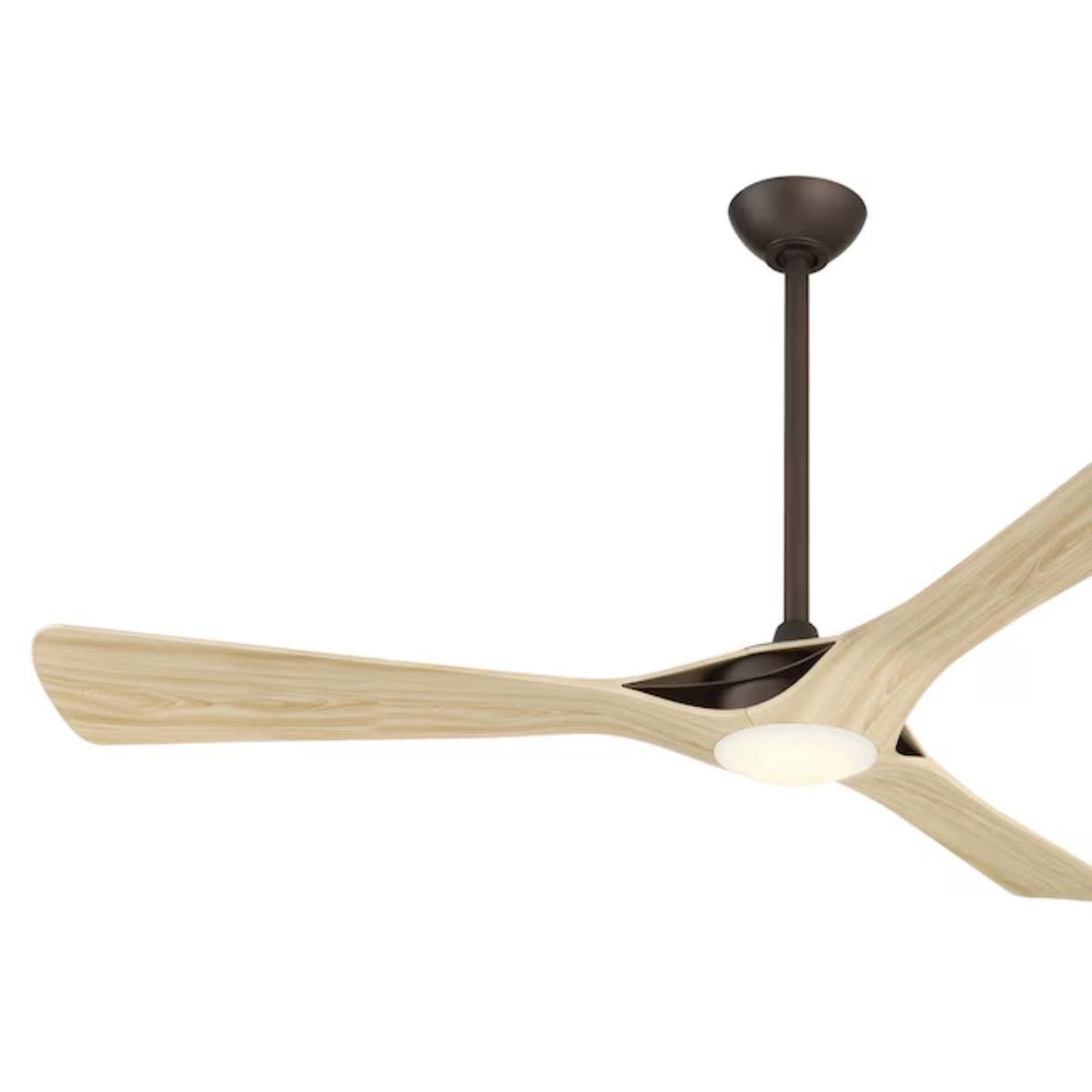 Bridge 60" Bronze LED Smart Ceiling Fan - Bees Lighting