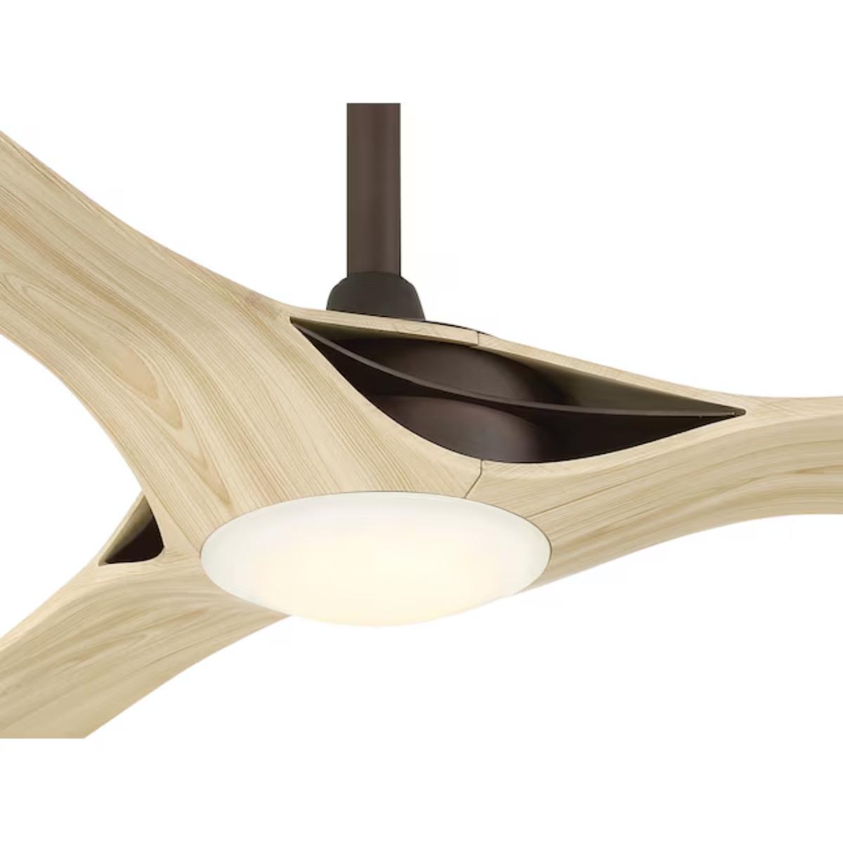 Bridge 60" Bronze LED Smart Ceiling Fan - Bees Lighting