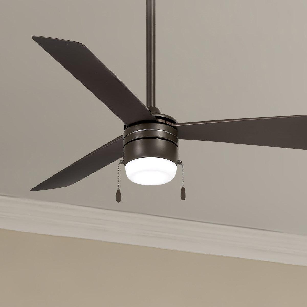Vital 44 Inch Ceiling Fan With Light, Pull Chain Included