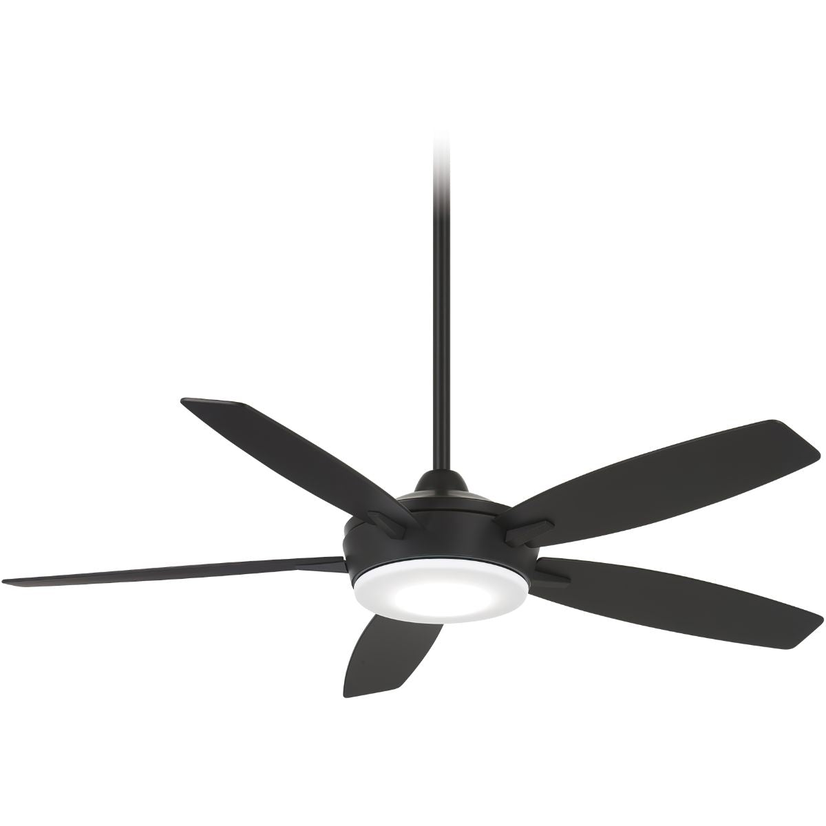 Espace LED 52" Black Coal Ceiling Fan with Light and Remote - Bees Lighting