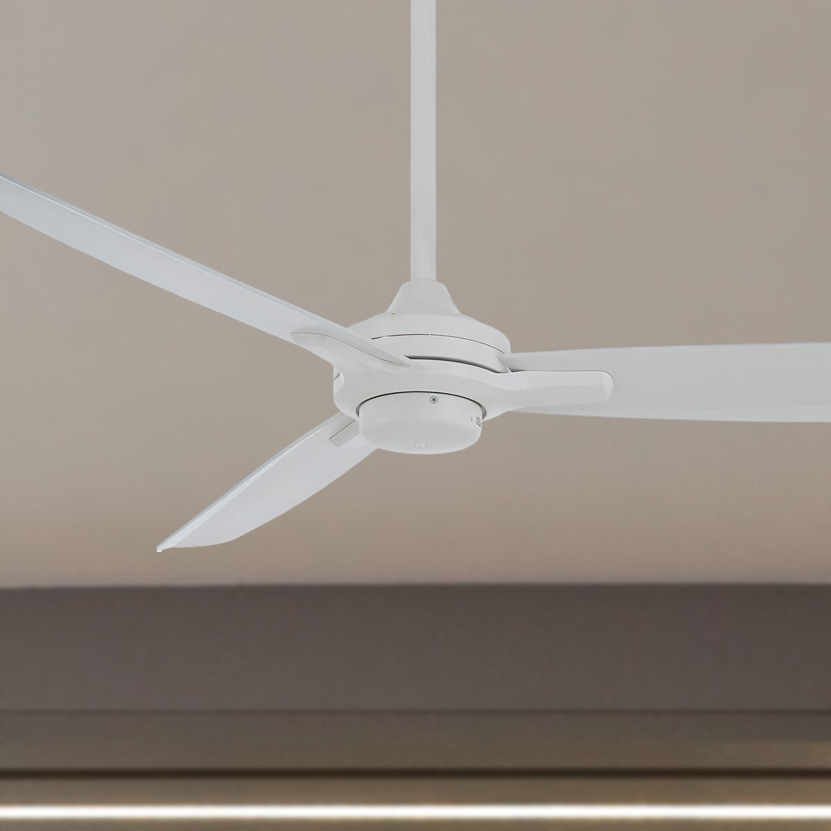 Rudolph 52" White Ceiling Fan with Wall Control - Bees Lighting