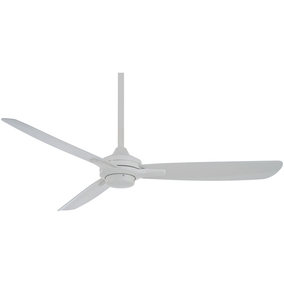 Rudolph 52" White Ceiling Fan with Wall Control - Bees Lighting