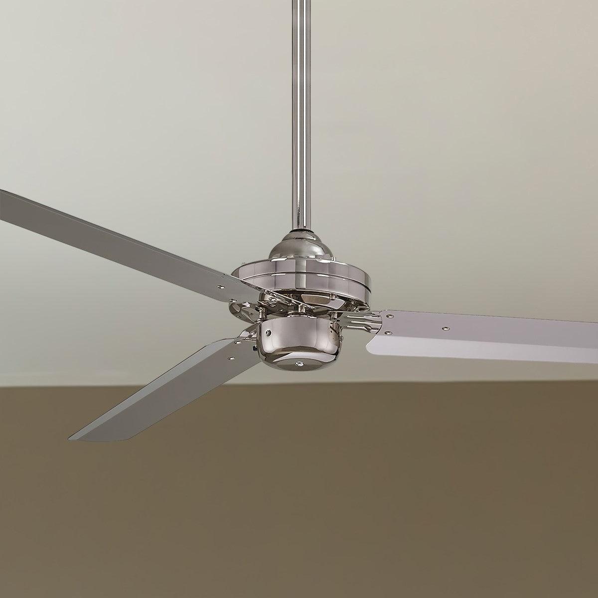 Steal 54 Inch Ceiling Fan With Wall Control - Bees Lighting