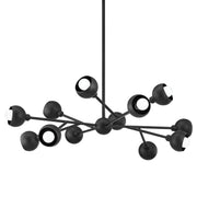 Colt Chandelier Black finish - Bees Lighting