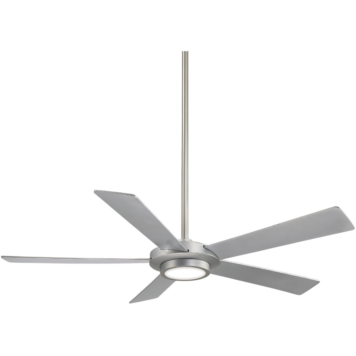 Sabot LED 52" Nickel Ceiling Fan with Remote - Bees Lighting
