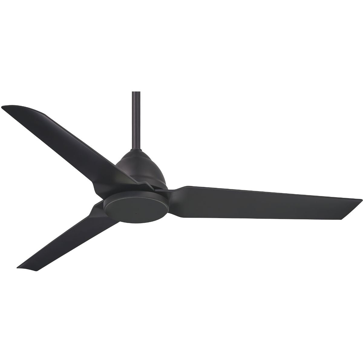Java 54" Black Coal Wet Rated Ceiling Fan with Remote - Bees Lighting