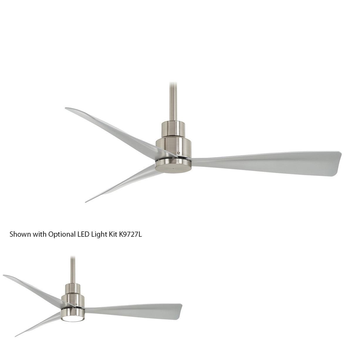 Simple 44 Inch Propeller Outdoor Ceiling Fan With Remote - Bees Lighting