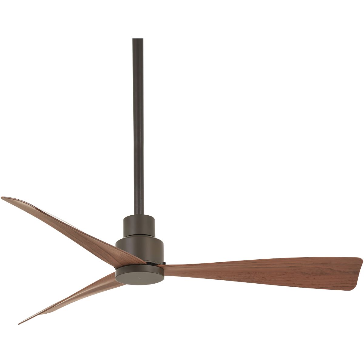 Simple 44" Bronze Wet Rated Ceiling Fan with Remote - Bees Lighting