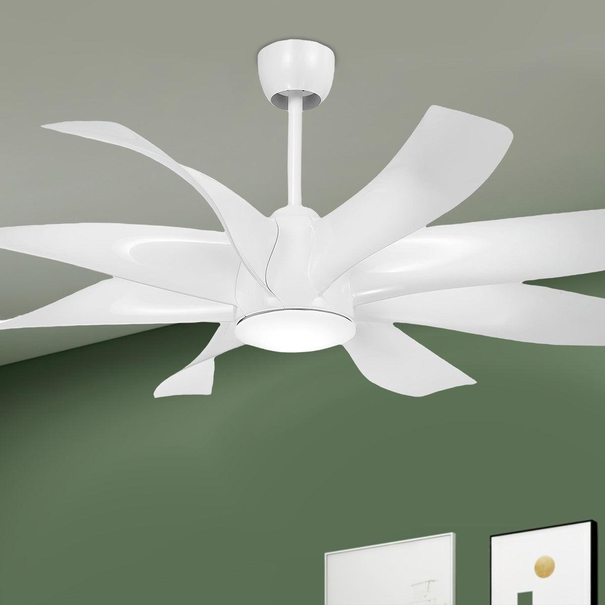 Dream Star 60 Inch Contemporary Ceiling Fan With Light And Remote