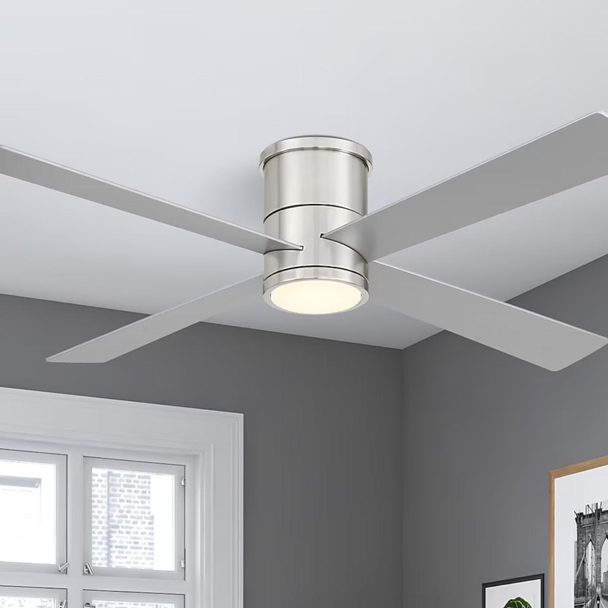 Falco Flush 54" 4-Blade LED Ceiling Fan - Bees Lighting