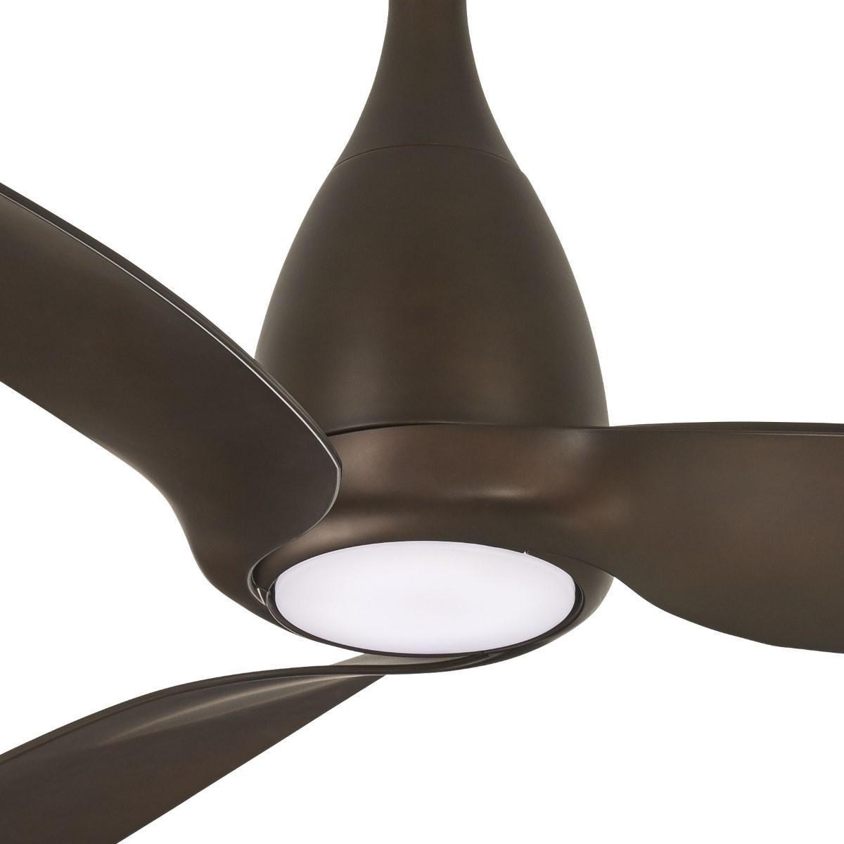 Tear 60 Inch Modern Propeller Ceiling Fan With Light And Remote
