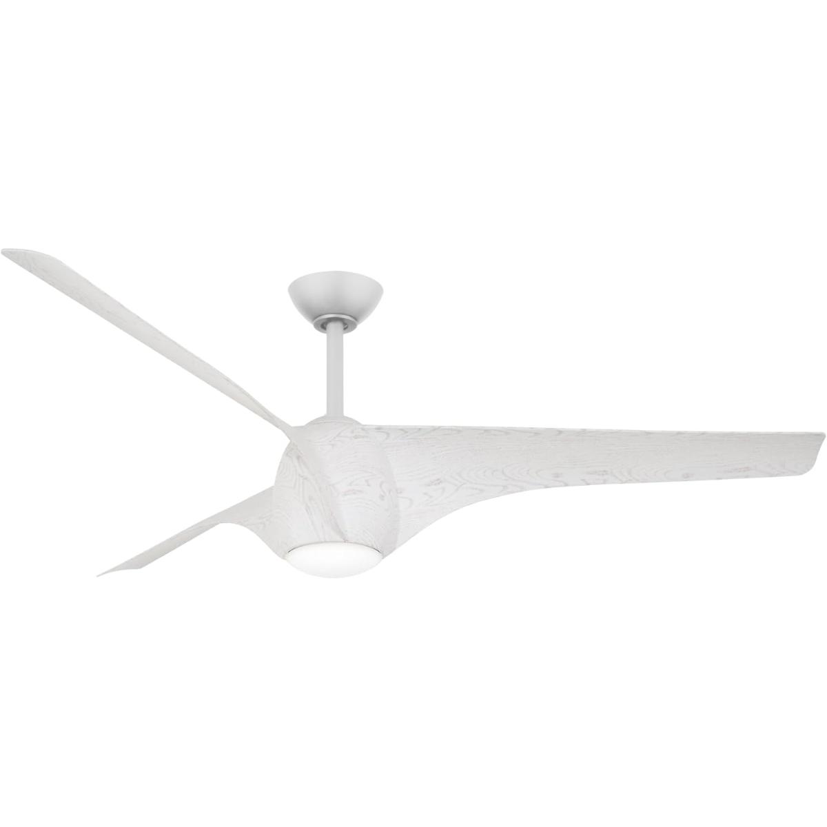 Airewave 65" Sterling Maple LED Indoor Ceiling Fan with Remote - Bees Lighting