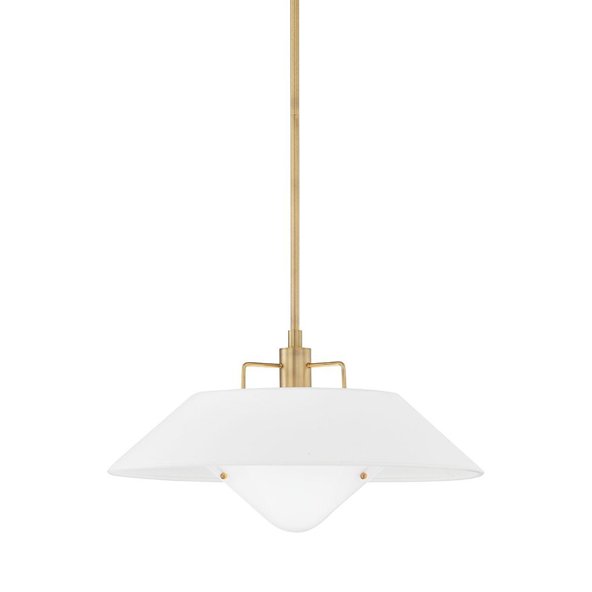 OTTO 21 in. Pendant Light Brass Finish