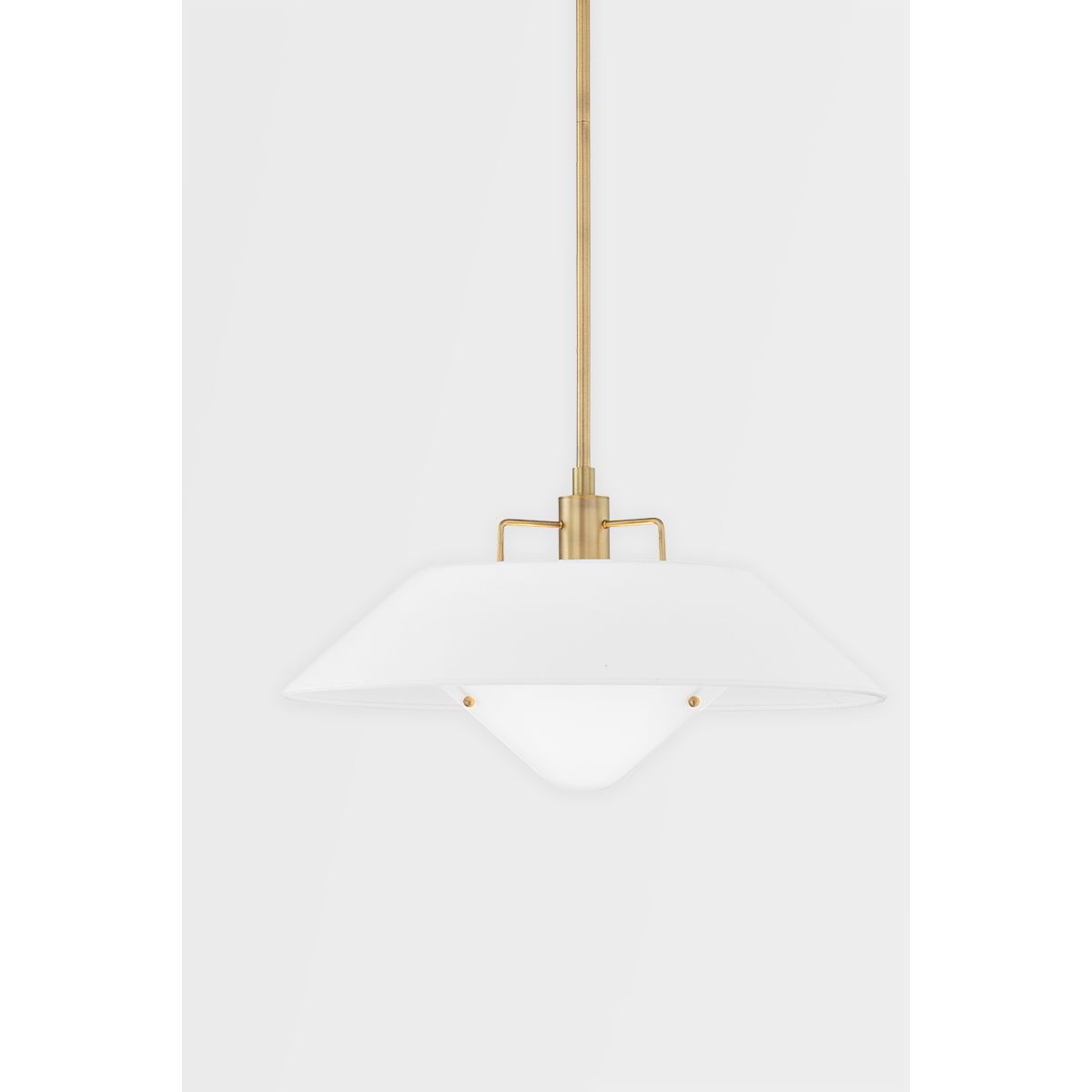 OTTO 21 in. Pendant Light Brass Finish - Bees Lighting