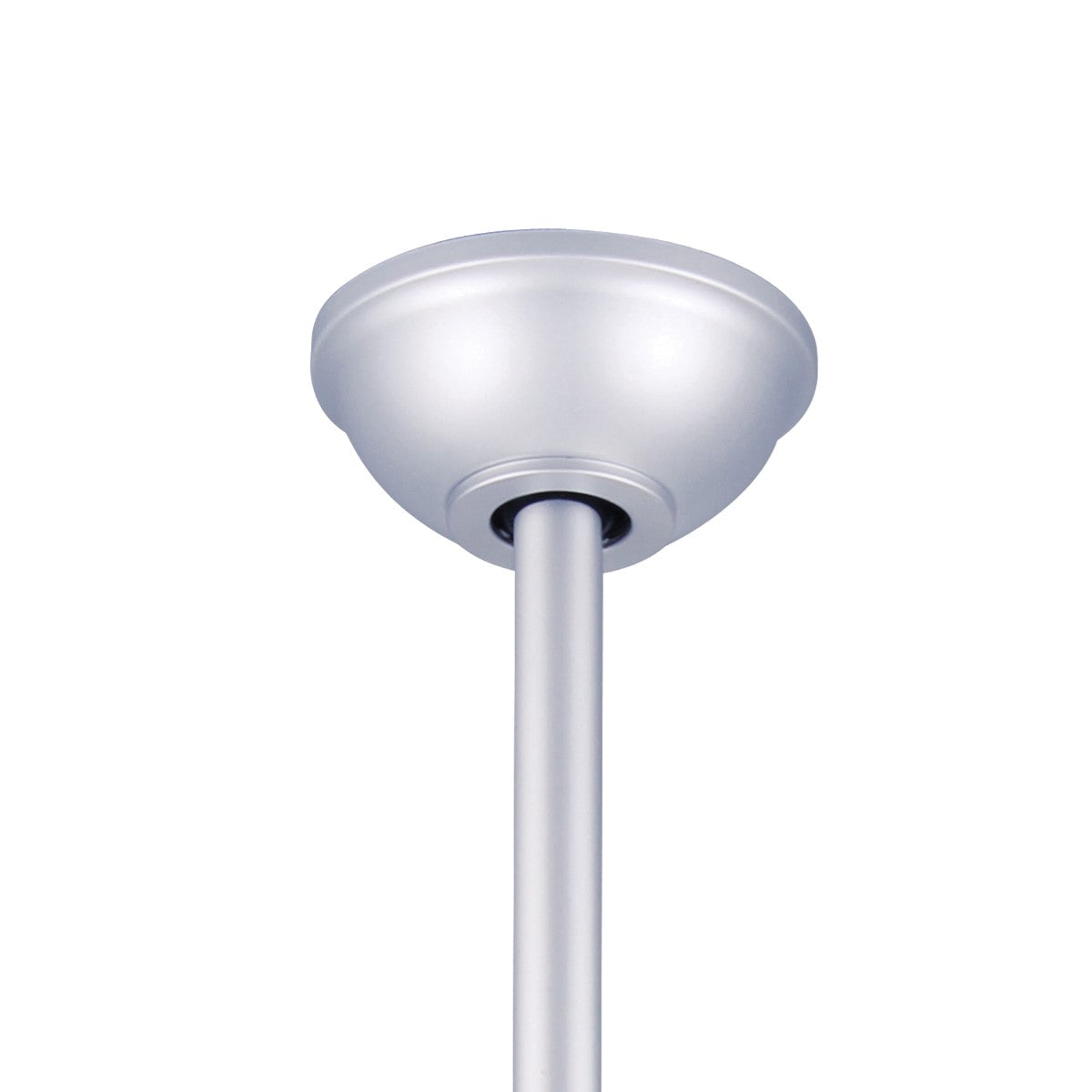 Light Wave LED 52" Silver Modern Ceiling Fan with Light and Remote - Bees Lighting