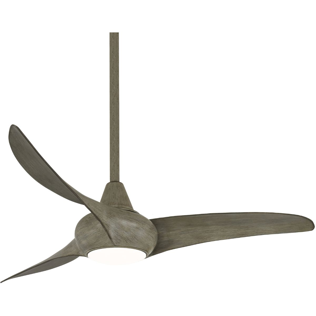 Light Wave LED 44" 3-Blade Driftwood Ceiling Fan with Light and Remote - Bees Lighting