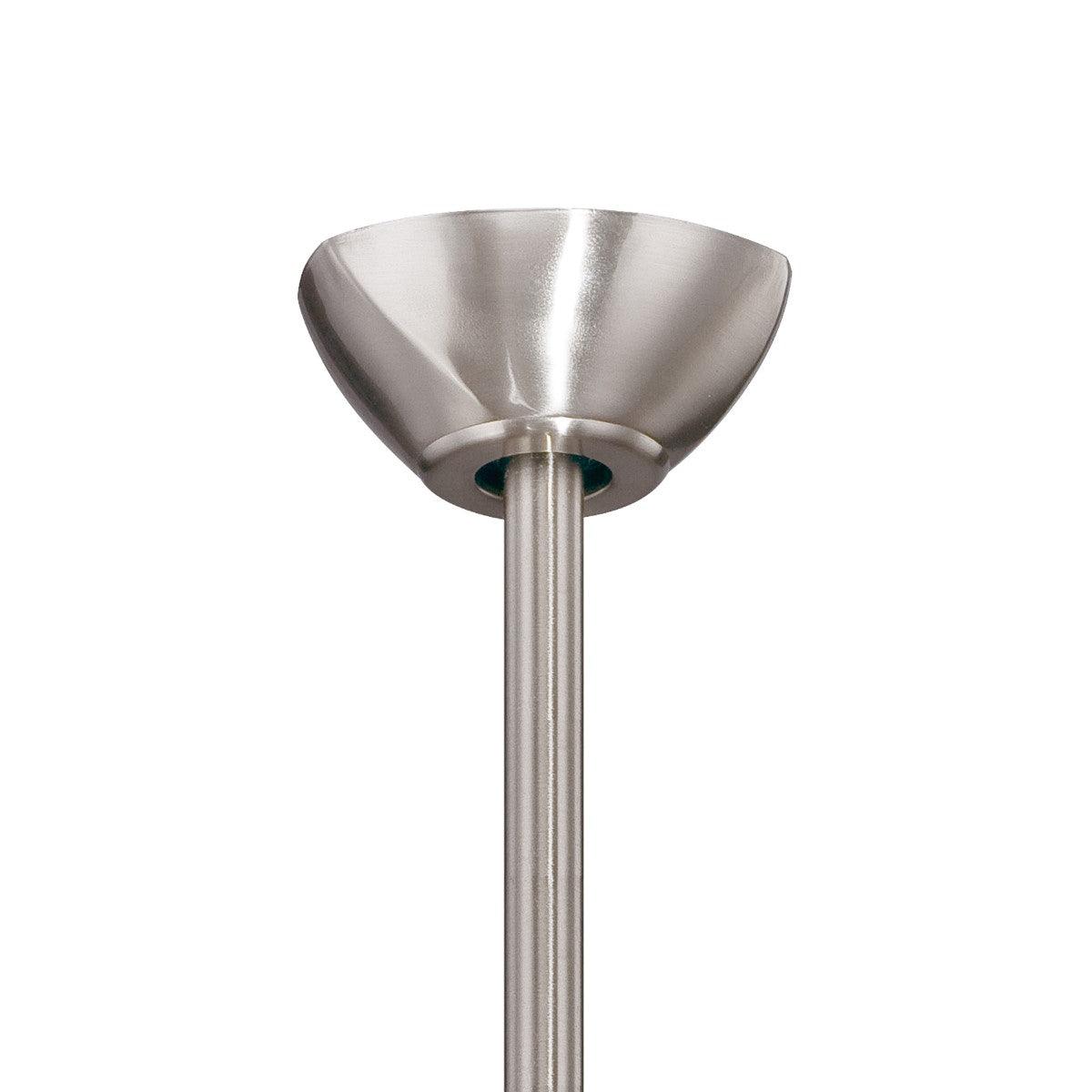 Aviation 60" Brushed Nickel and Medium Maple Indoor Ceiling Fan with Remote - Bees Lighting