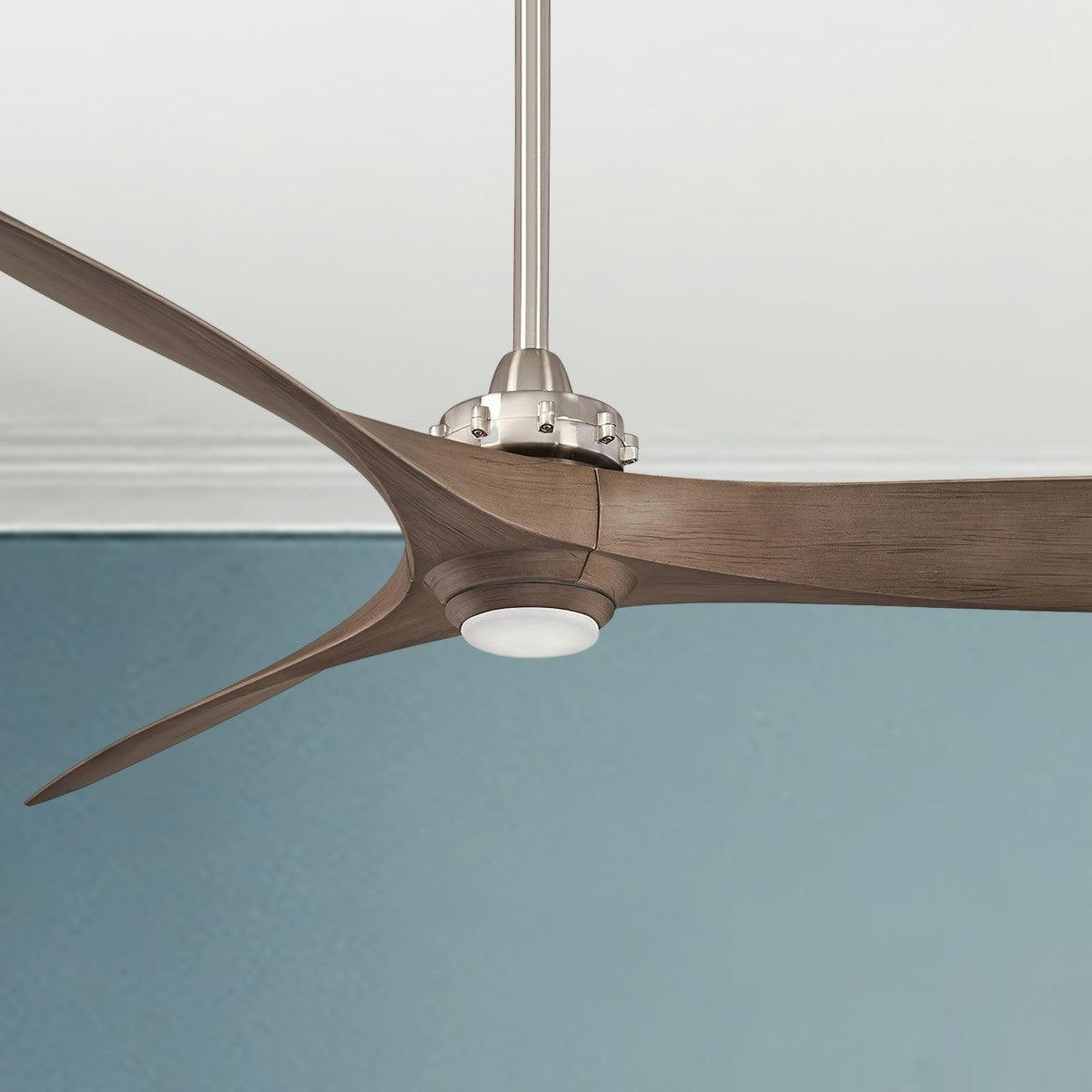 Aviation 60 Inch Modern Propeller Ceiling Fan With Light And Remote - Bees Lighting