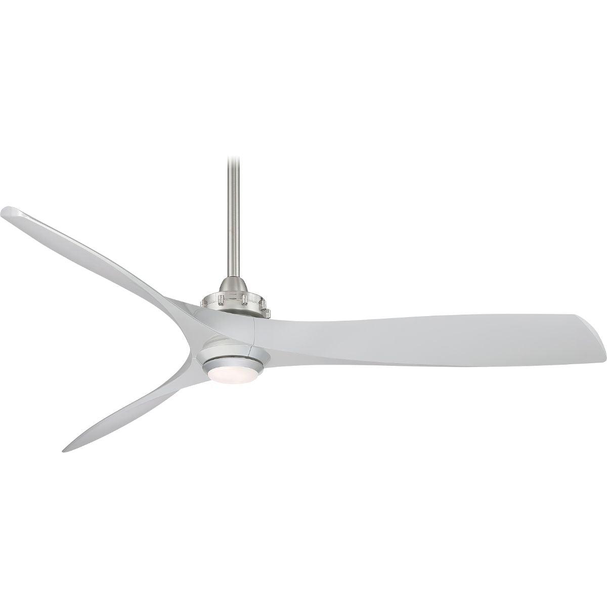 Aviation 60 Inch Modern Propeller Ceiling Fan With Light And Remote