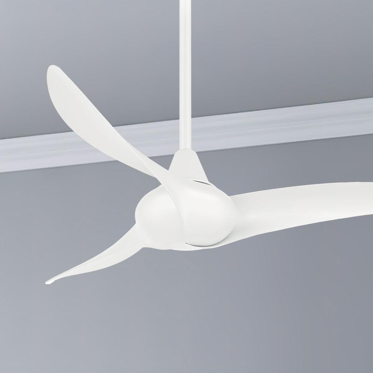 Wave 44 Inch Propeller Ceiling Fan With Remote - Bees Lighting