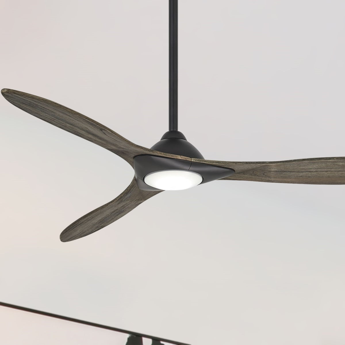 Sleek LED 60" Smart Ceiling Fan with Remote, Oil Rubbed Bronze - Bees Lighting