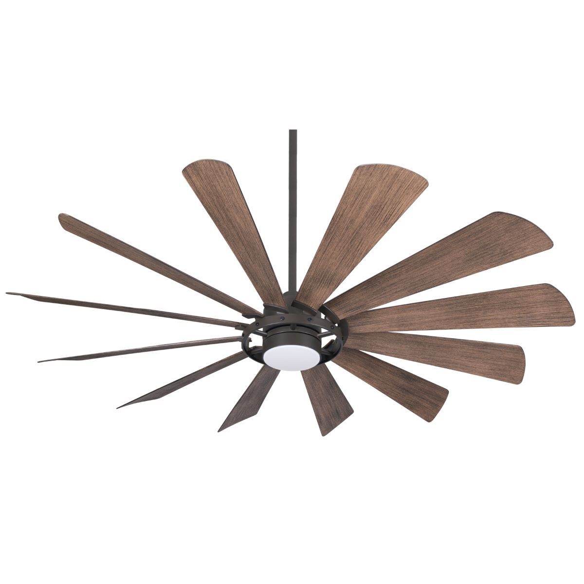 Windmolen LED 65" Wet Rated Smart Ceiling Fan, Oil Rubbed Bronze - Bees Lighting