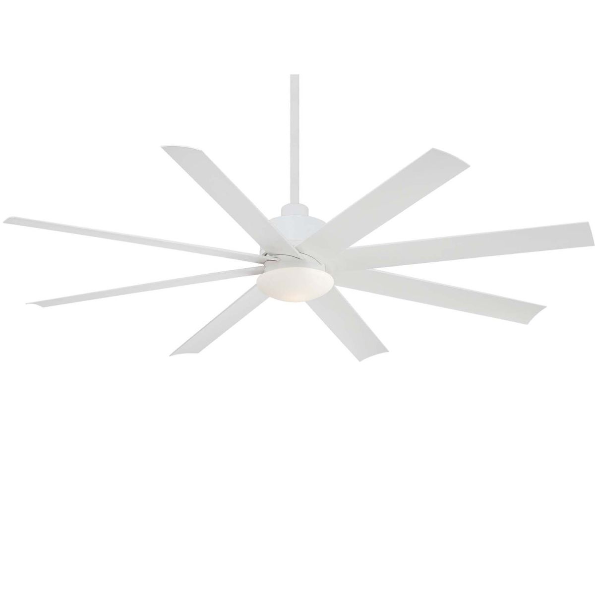 Slipstream LED 65" Large Outdoor Ceiling Fan, Flat White - Bees Lighting