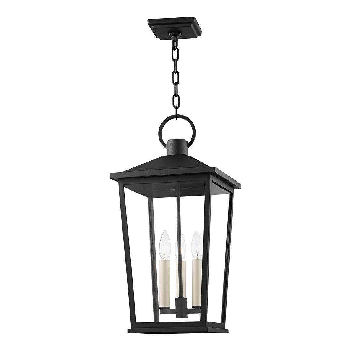 Soren 11 in. 3 Lights Outdoor Hanging Lantern - Bees Lighting