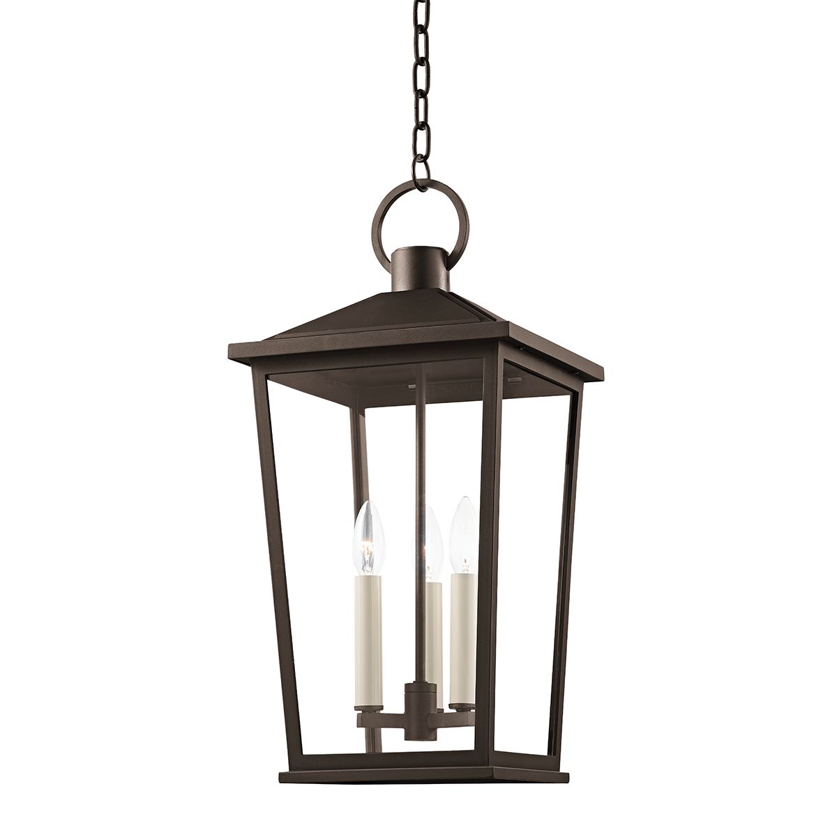 SOREN 11 in. 3 Lights Outdoor Hanging Lantern - Bees Lighting