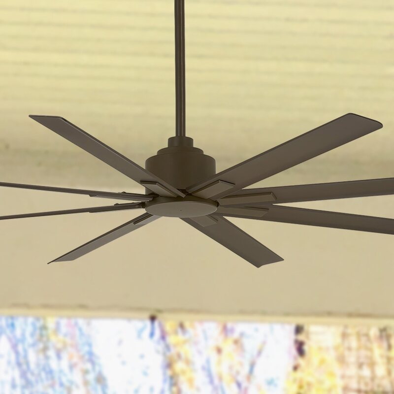 Xtreme H2O 65" Windmill Outdoor Ceiling Fan with Remote, Oil Rubbed Bronze