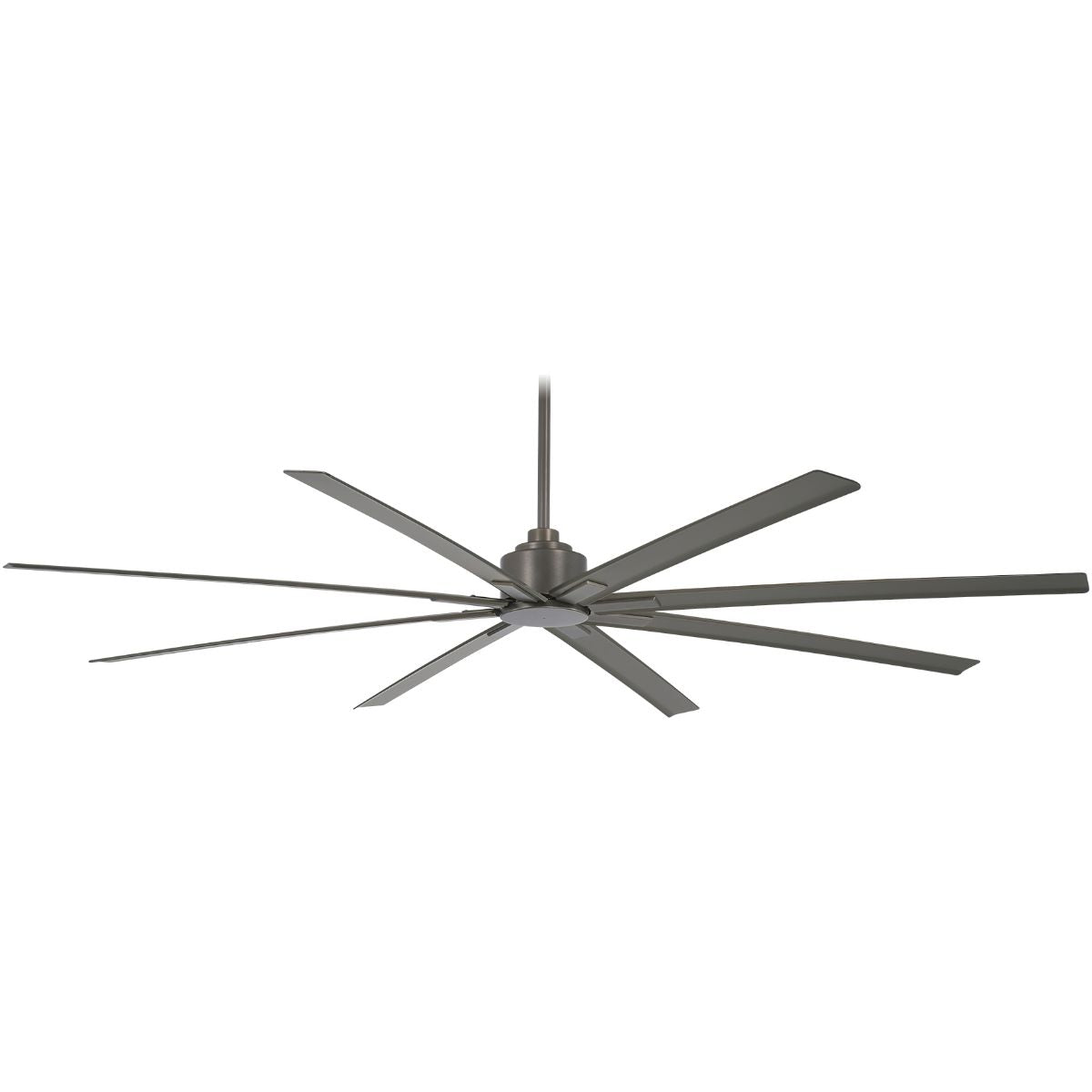 Xtreme H2O 84" Large Windmill Outdoor Ceiling Fan with Remote, Smoked Iron - Bees Lighting