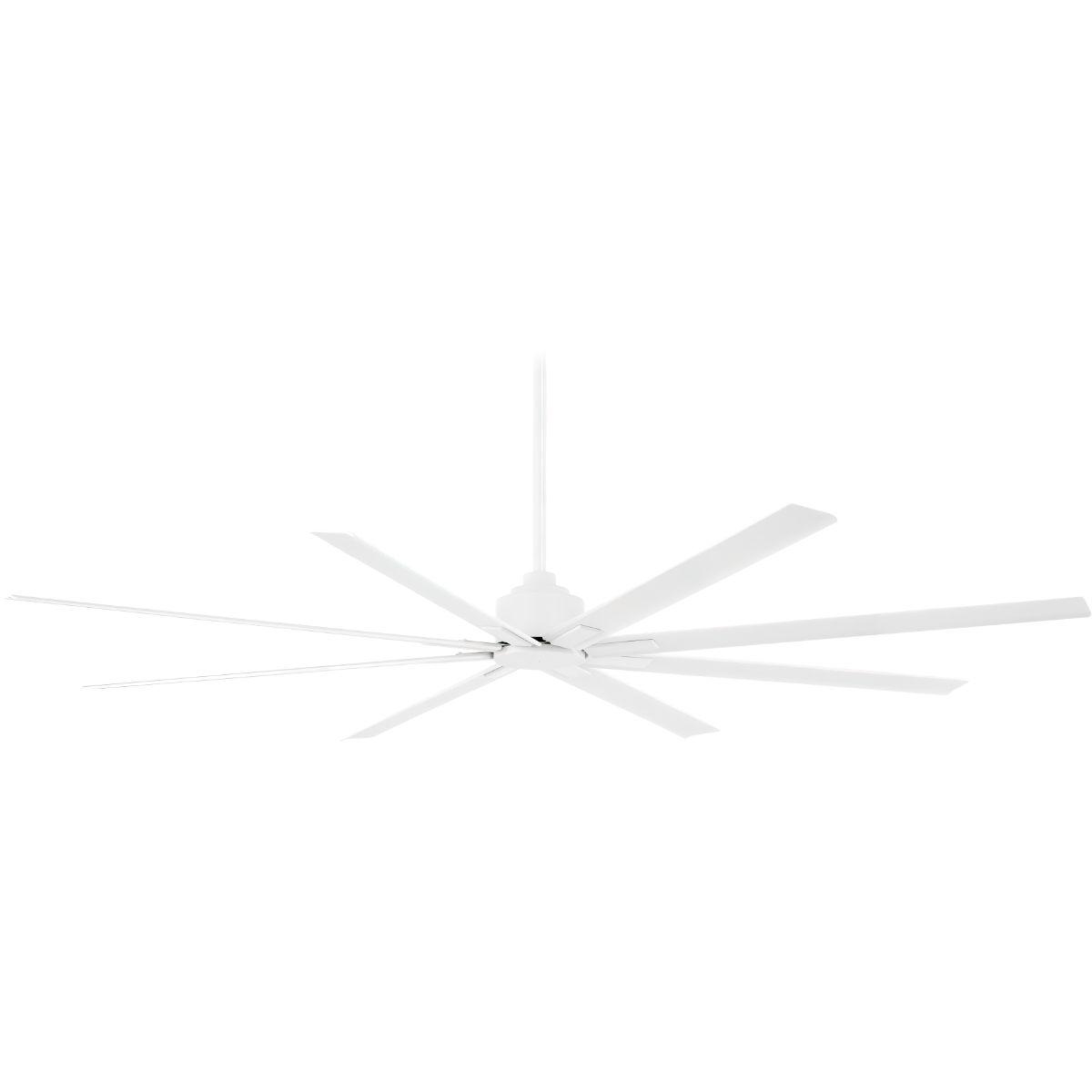 Xtreme H2O 84" Large Windmill Outdoor Ceiling Fan with Remote, Flat White - Bees Lighting