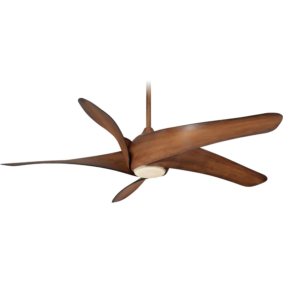 Artemis XL5 LED 62" Ceiling Fan with Remote, Distressed Koa - Bees Lighting